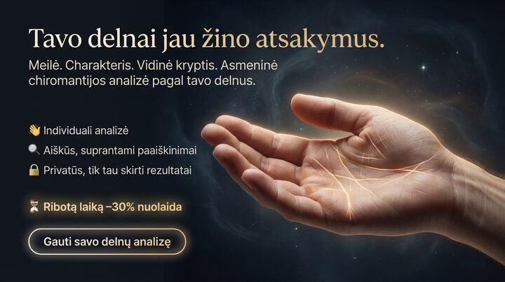 Chiromantija pasiūlymas