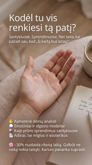 Chiromantija pasiūlymas